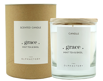The Olphactory Grace Mint Tea & Basil  Candle 200gr