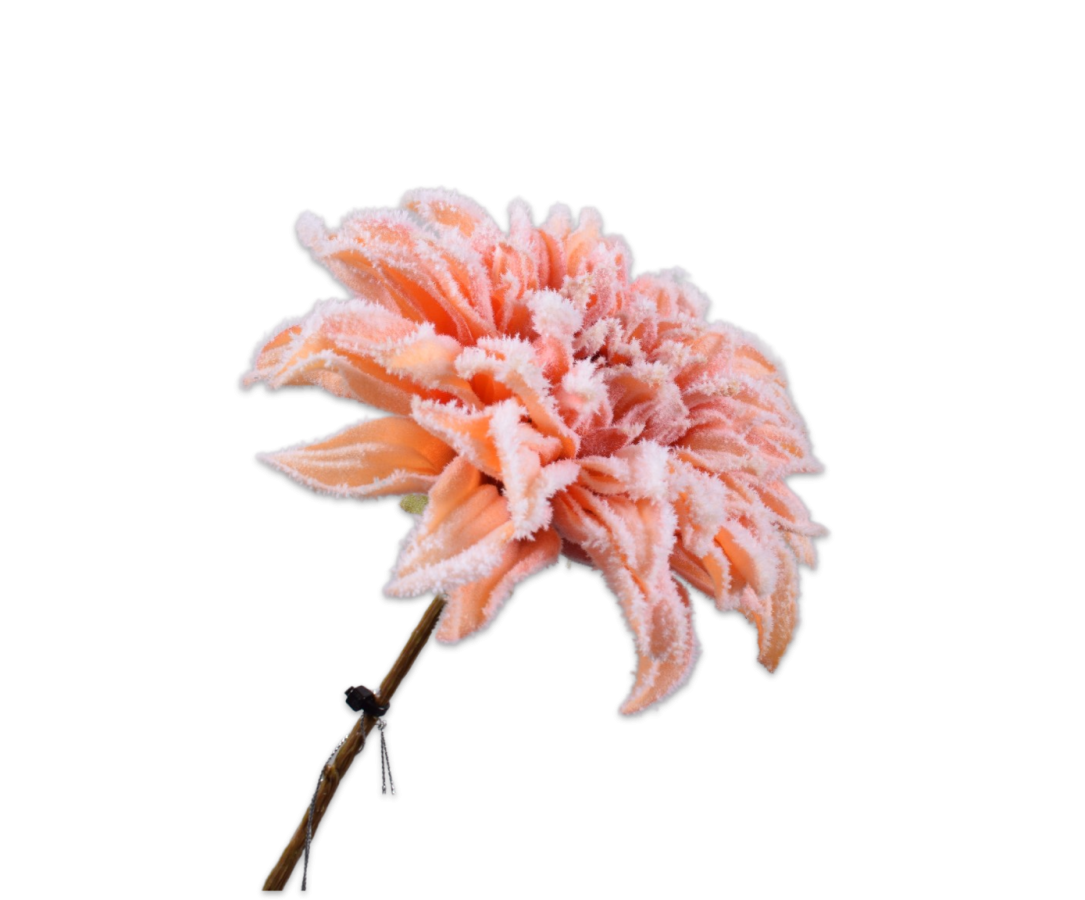 Silkka Flower Dahlia W/Snow Peach 