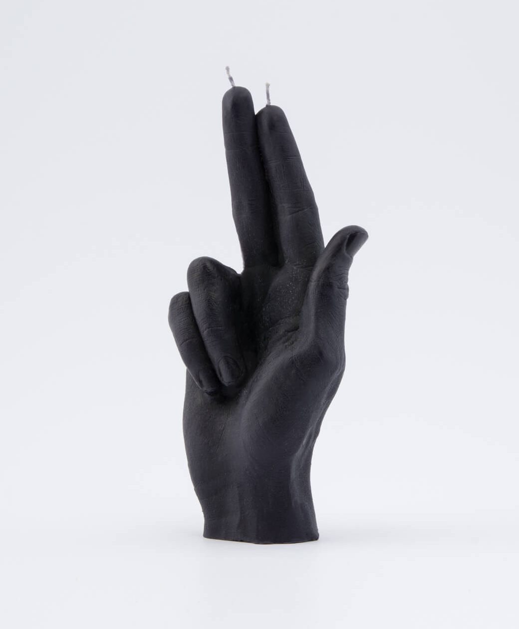 Candle Hand Gun Fingers Black - 3