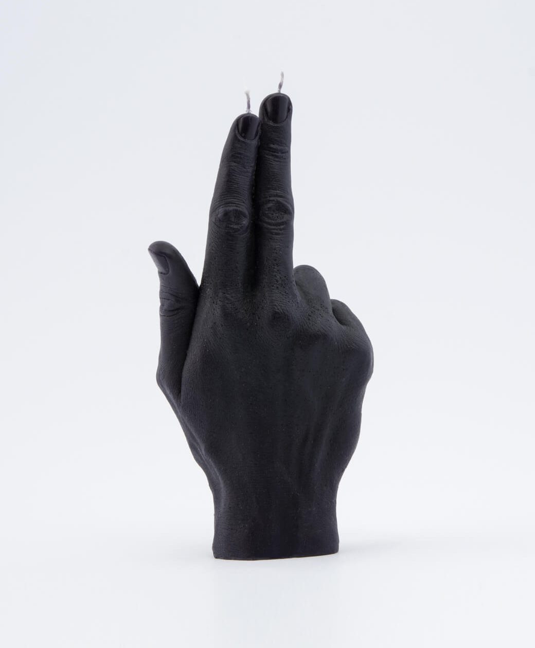 Candle Hand Gun Fingers Black - 2