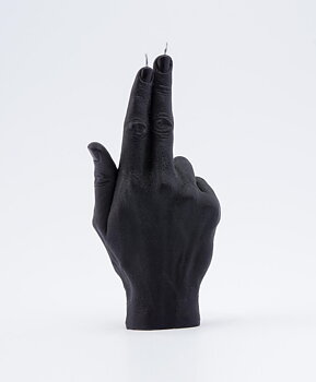 Candle Hand Gun Fingers Black