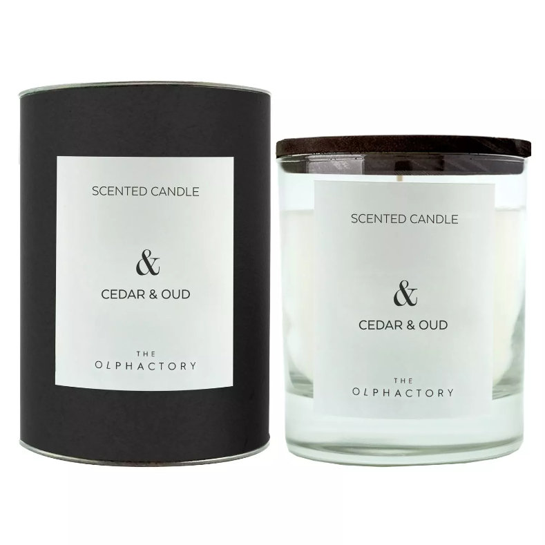 The Olphactory Cedar & Oud Candle