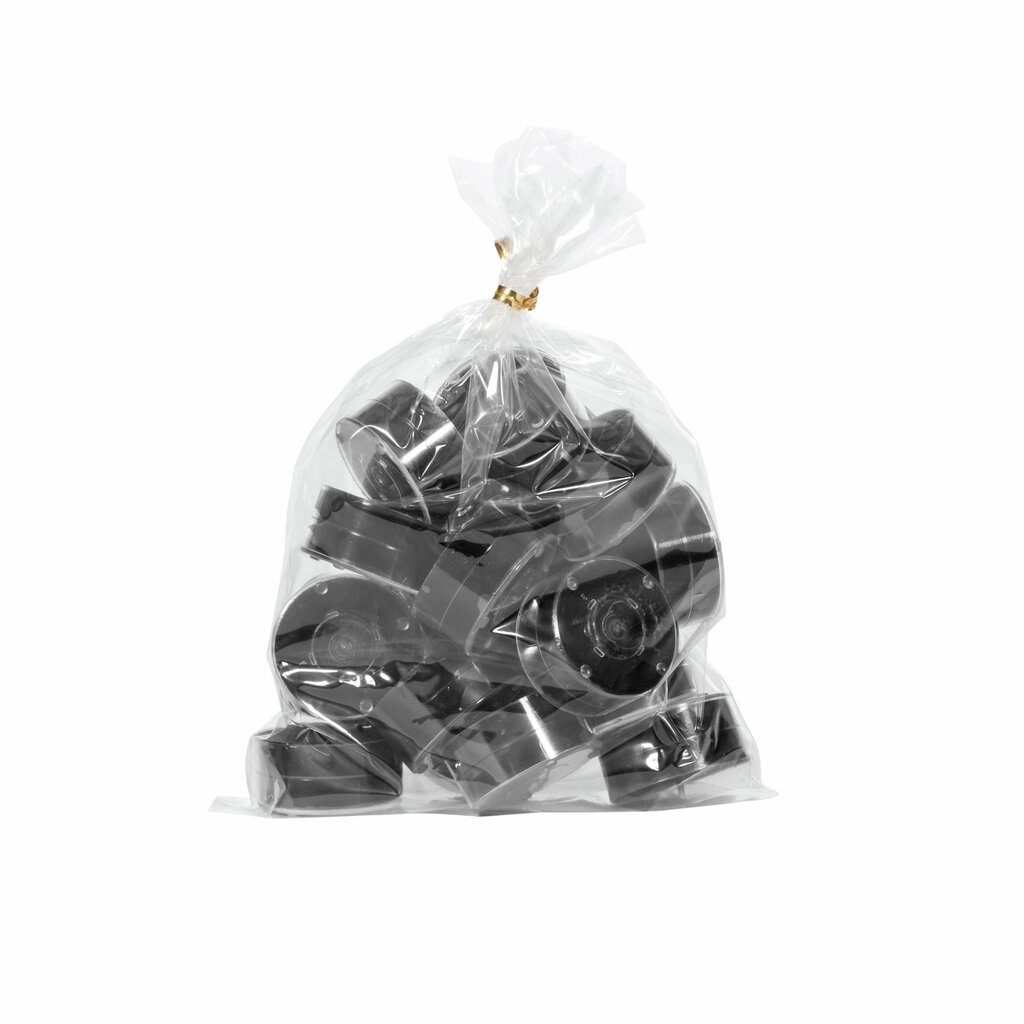 Värmeljus Svart 20 pack