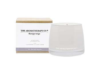 The Aromatherapy Co  Relax - Lavender & Clary Sage Candle 