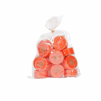 Värmeljus Orange 20 pack 