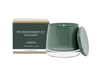 The Aromatherapy Co Garden - Wild Mint & Lime Candle 