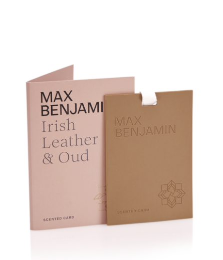 Max.B Irish Leather & Oud Doftkort