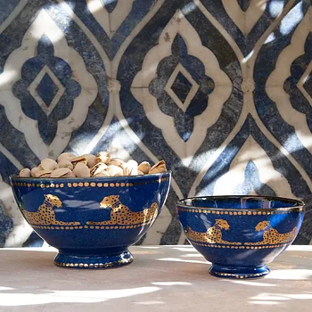 Ortigia Blue Ceramic Bowls Small