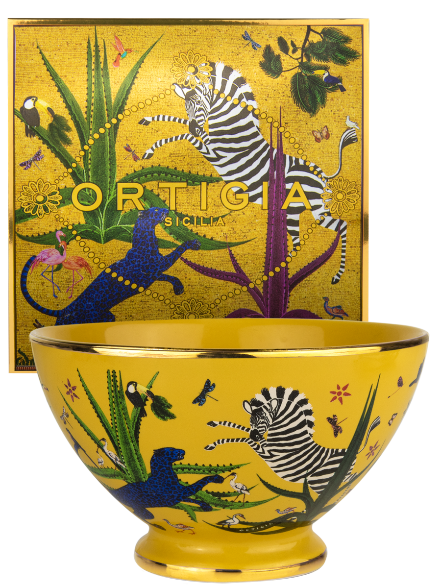 Ortigia Bowl Jungle Ceramic Sahara