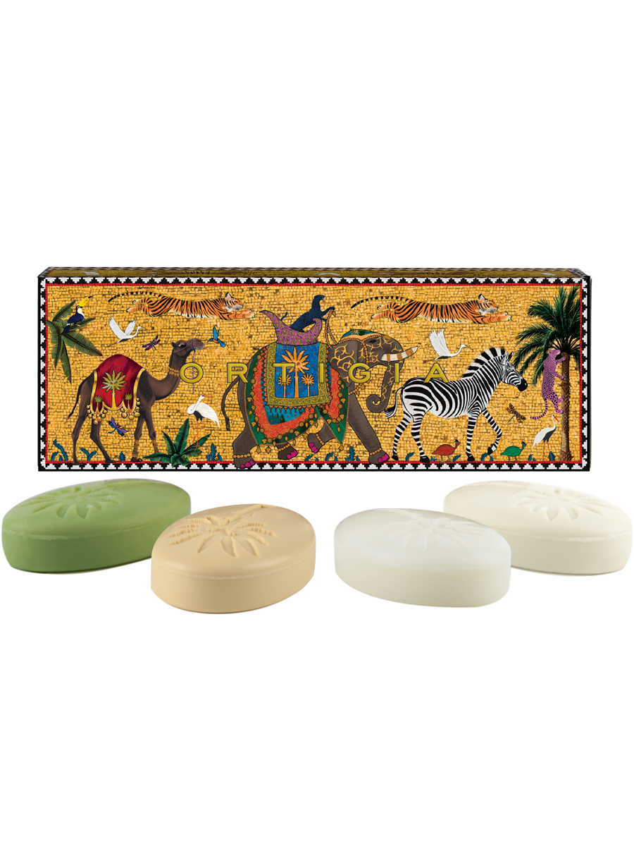 Ortigia Flying Tiger Soap 4x25 g