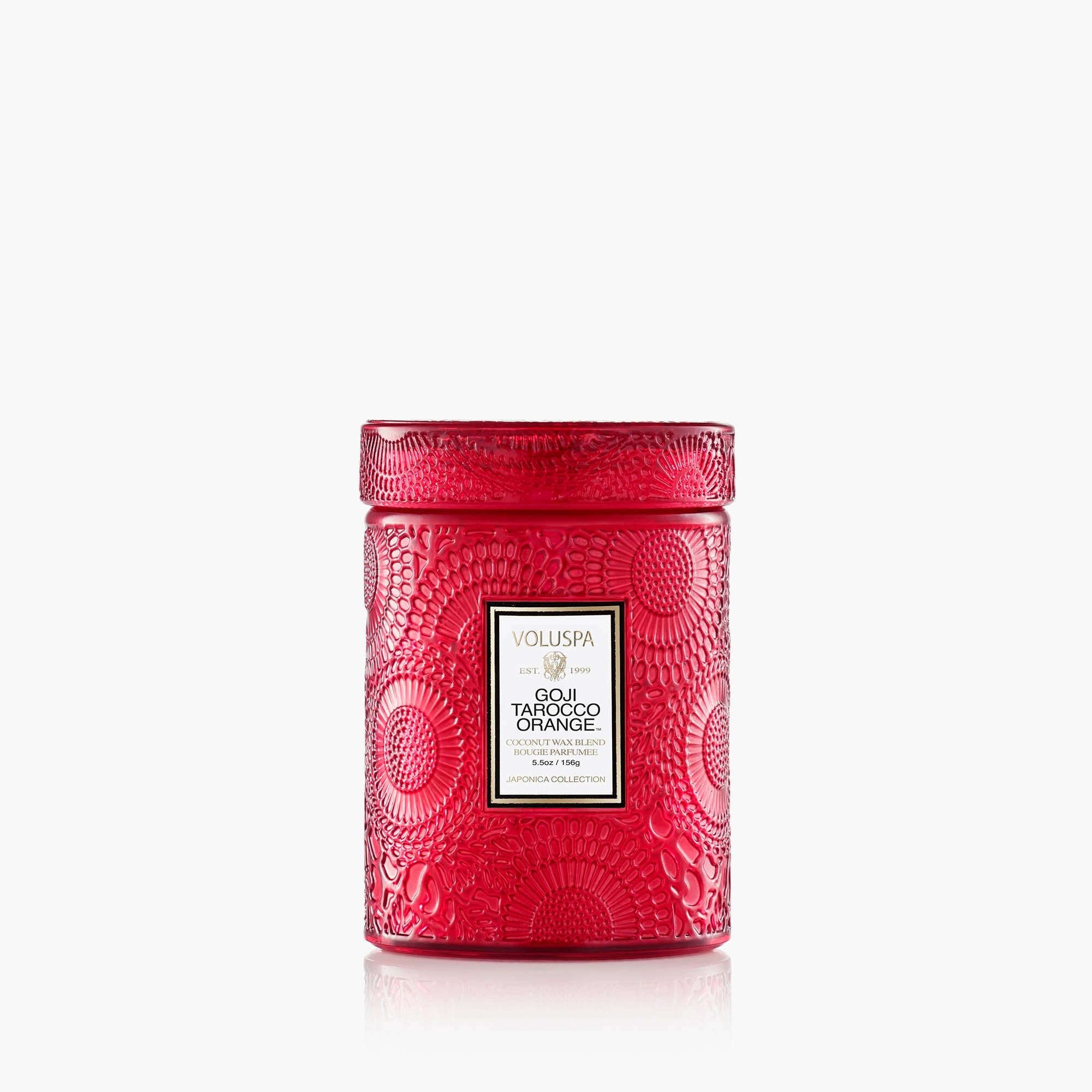 Voluspa Goji Tarocco Orange Mini Glass Jar