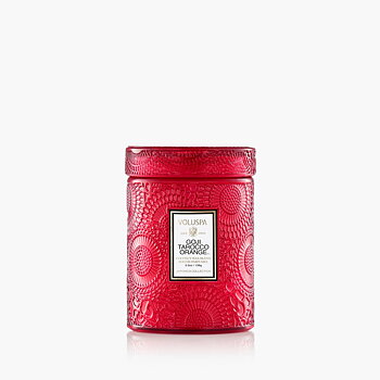Voluspa Goji Tarocco Orange Mini Glass Jar