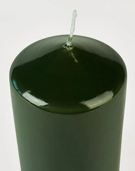 Blockljus Mörkgrön 7.5x11 Lack