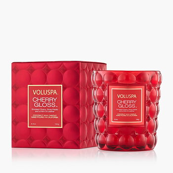 Voluspa Cherry Gloss 60 h Boxed Glass