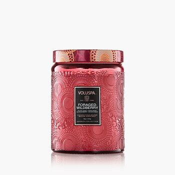 Voluspa Foraged Wildberry Large Glass