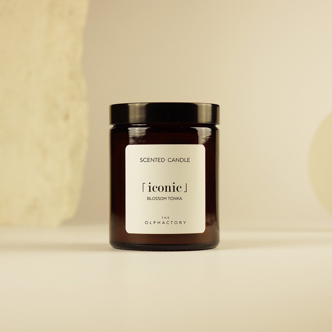 The Olphactory Iconic Blossom Tonka Candle Small