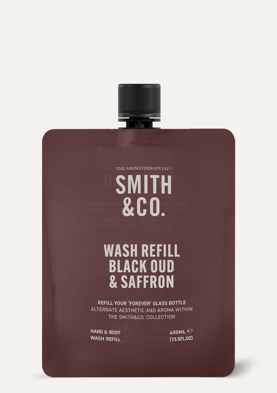 Smith & Co Black Oud & Saffron Wash Refill