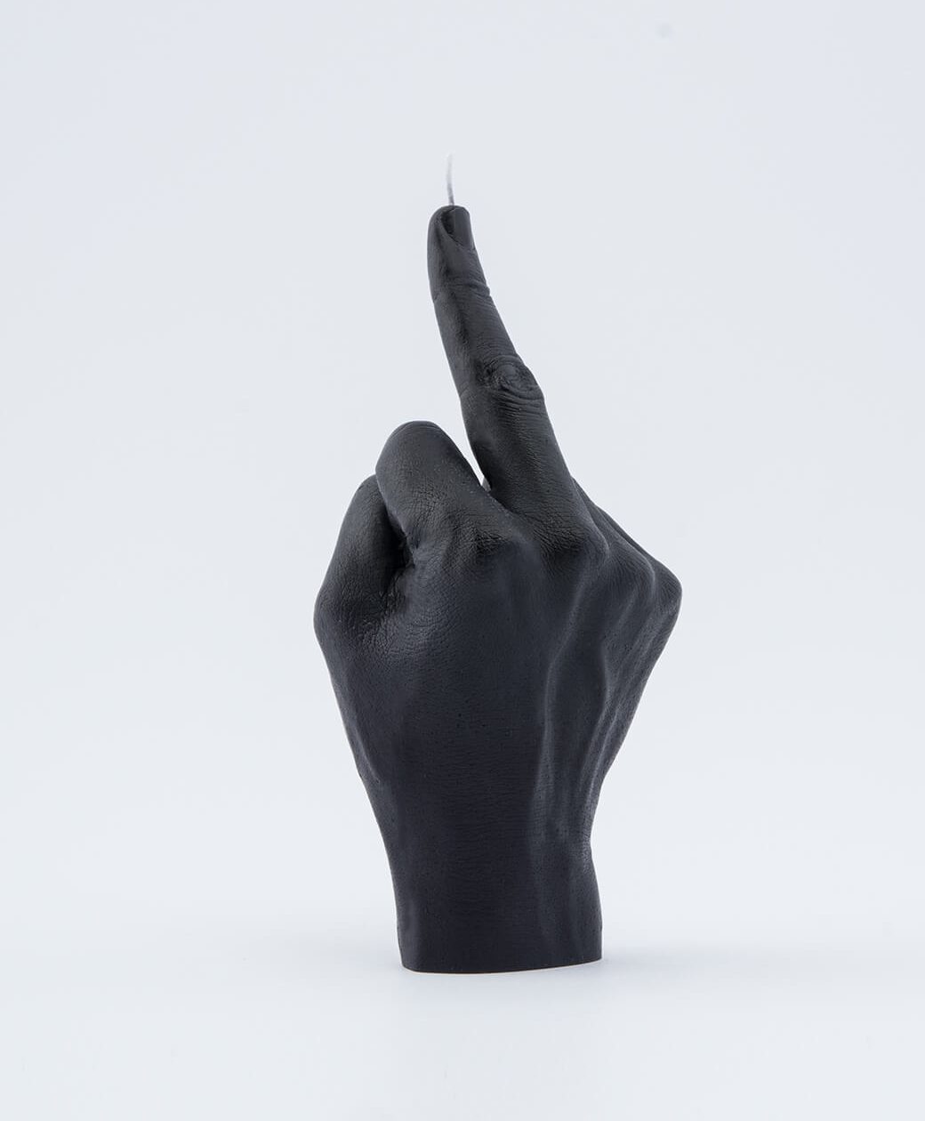Candle Hand F*ck You – svart dekorationsljus - 3