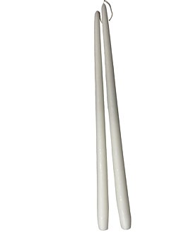 Antikljus Vit Matt 45 cm Parljus