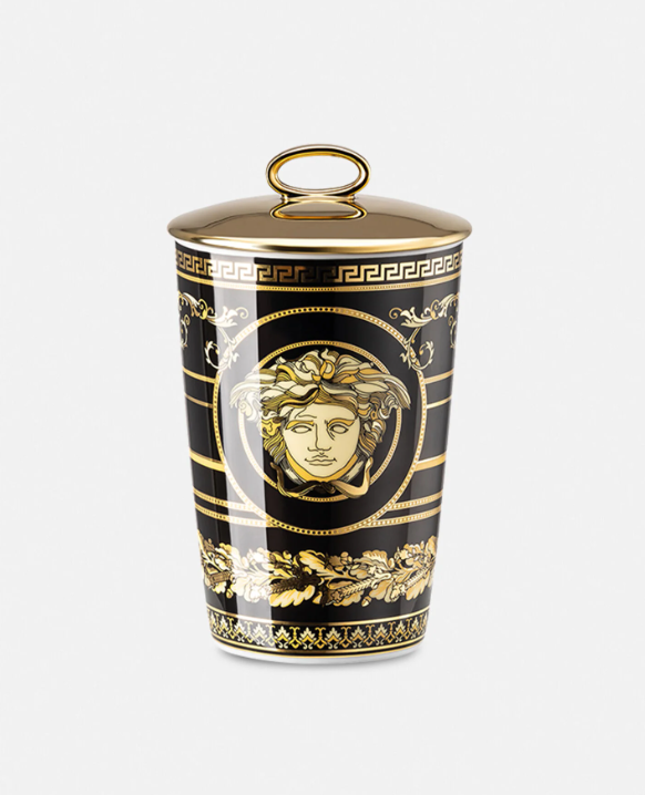 VERSACE Virtus Gala Black Scented Candle - 2