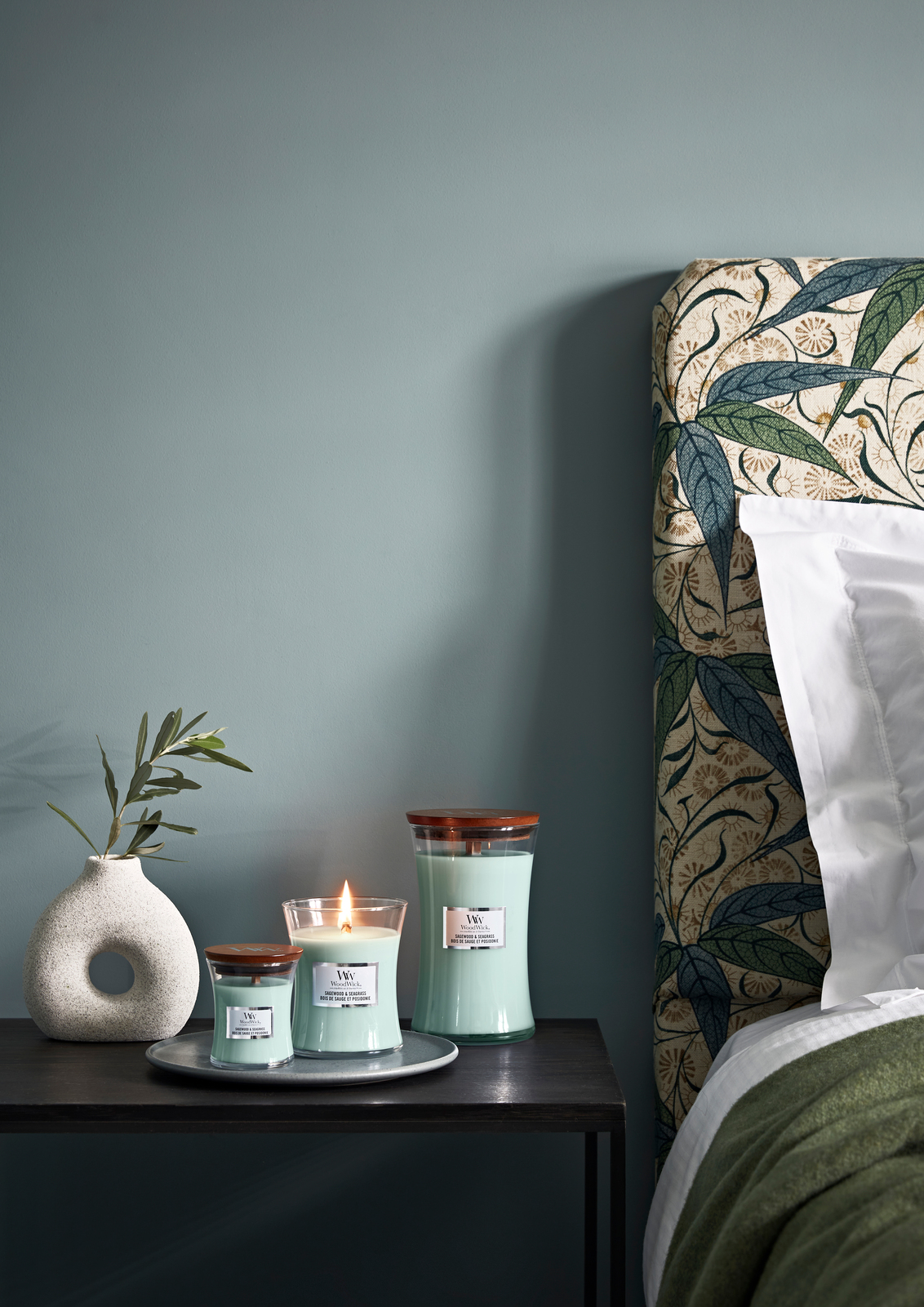 Woodwick Sagewood & Seagrass Medium - 2