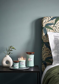 Woodwick Sagewood & Seagrass Medium