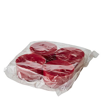  Värmeljus 4 pack stora Röda