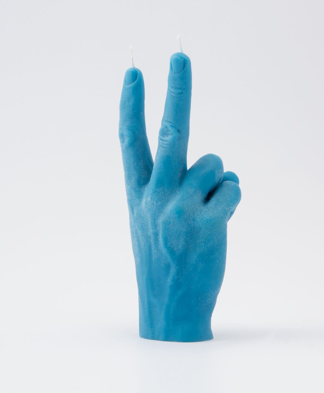 Candle Hand Victory/Peace Blå - 3