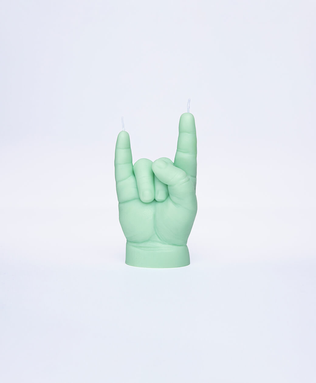 Baby Candle Hand You Rock Mintgrön