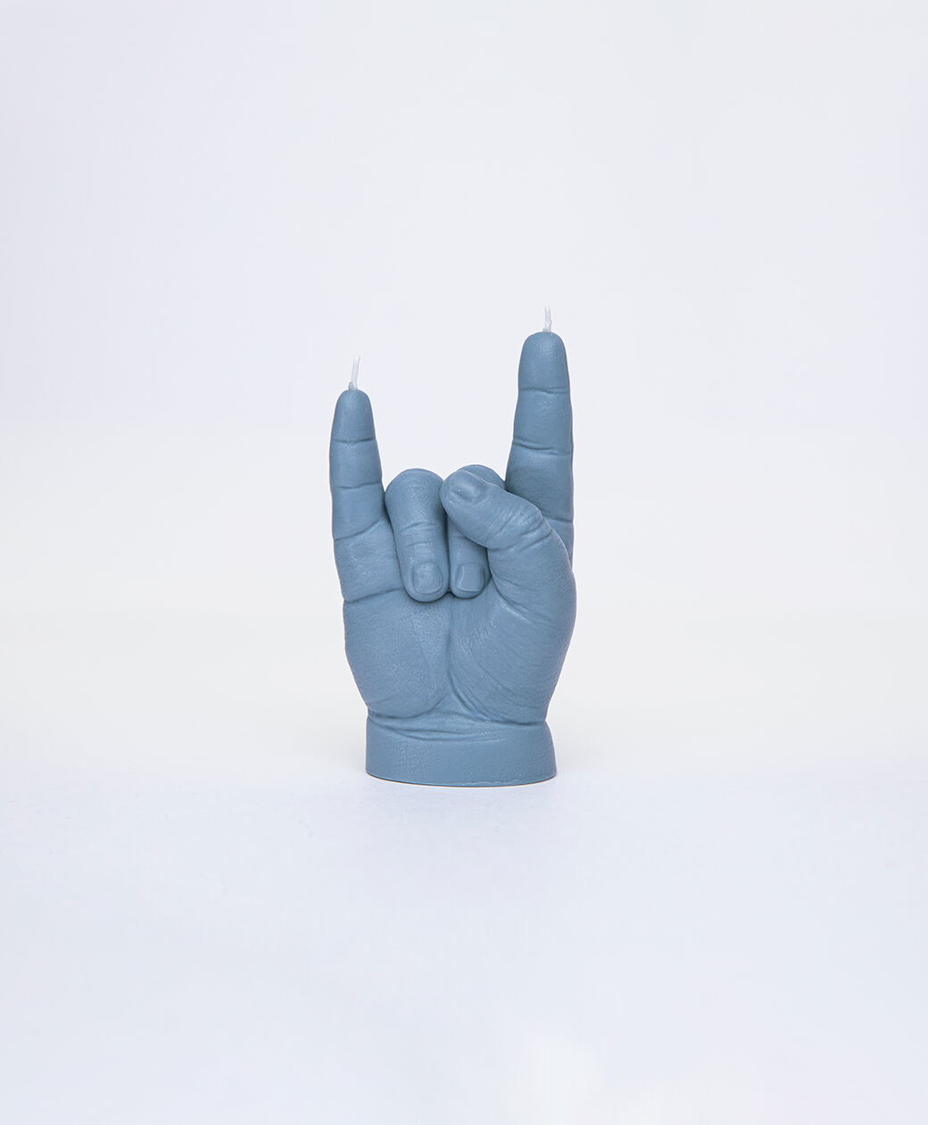 Baby Candle Hand You Rock Grå