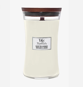 Woodwick White Tea & Jasmine Large 