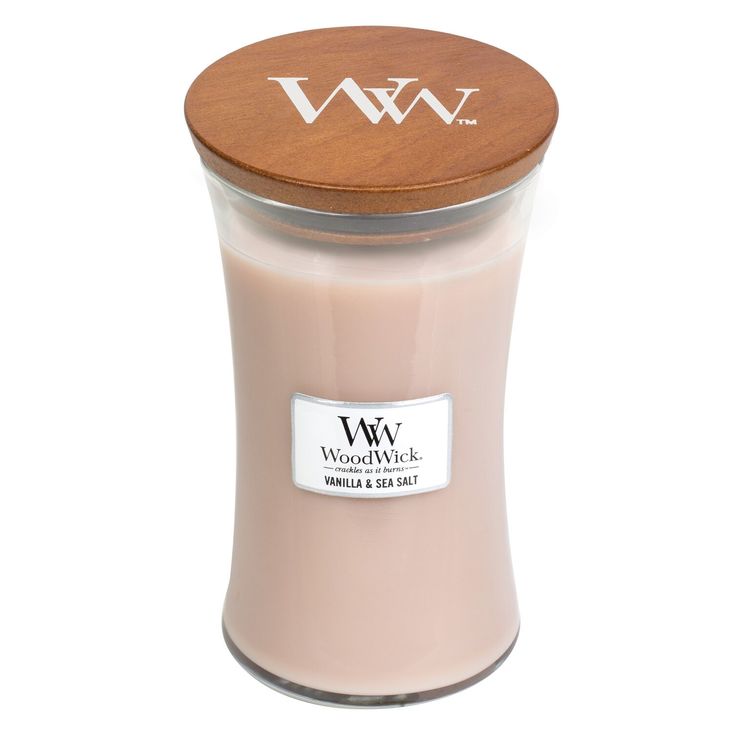 Woodwick Vanilla & Sea Salt Large 
