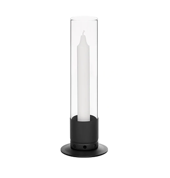 Kattvik Ljusstake Matt Svart Small