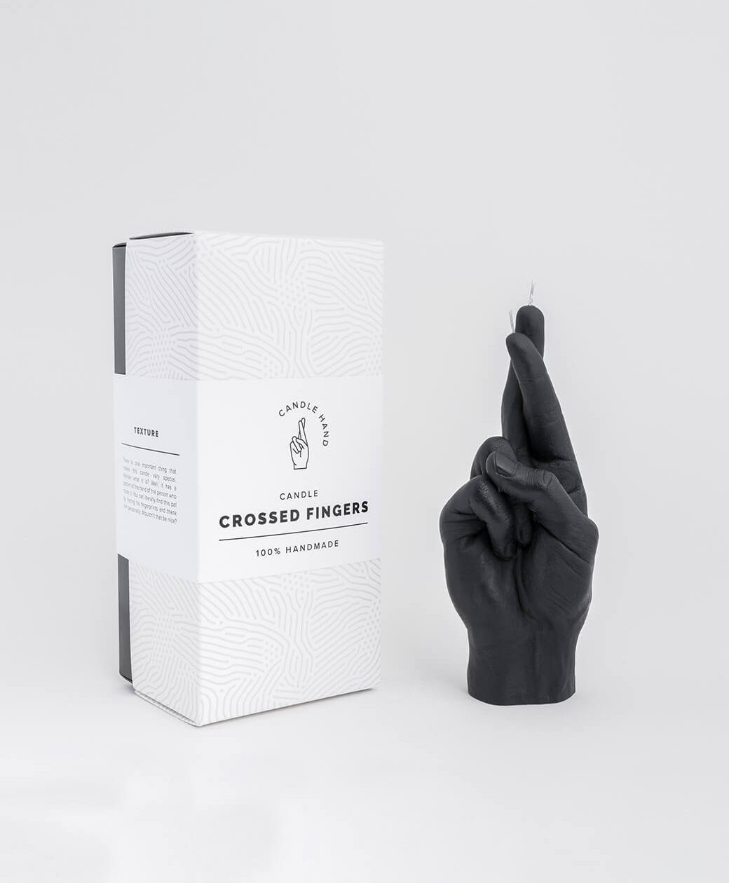 Candlehand Crossed Fingers Black