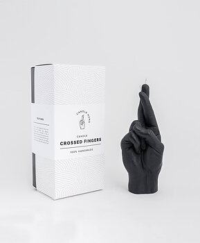 Candlehand Crossed Fingers Black