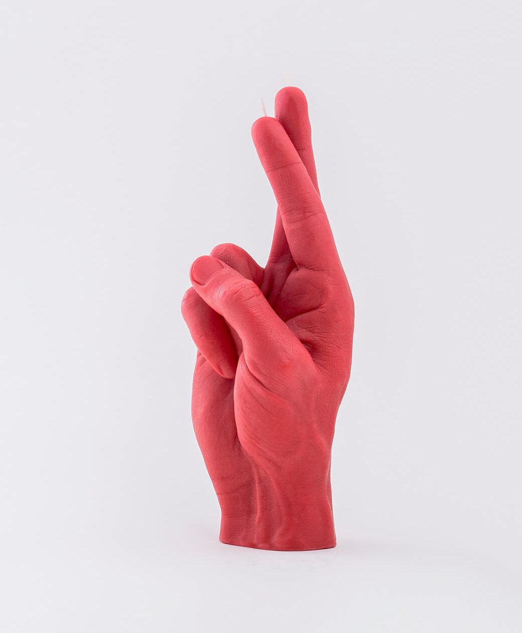 Candlehand Crossed Fingers Red  - 2