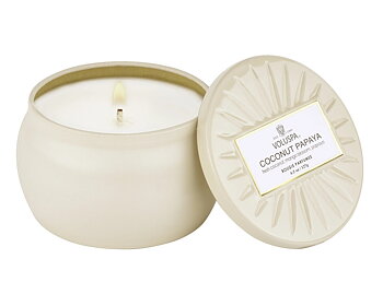 Voluspa Coconut Papaya Mini Tin