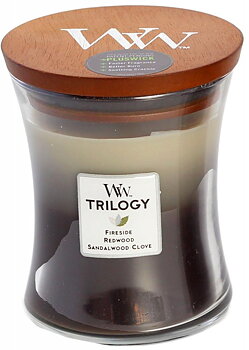 Woodwick Trilogy Warm Woods Medium
