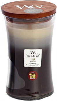 Woodwick Trilogy Warm Woods Large