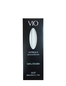 Antikljus 10 pack Vit