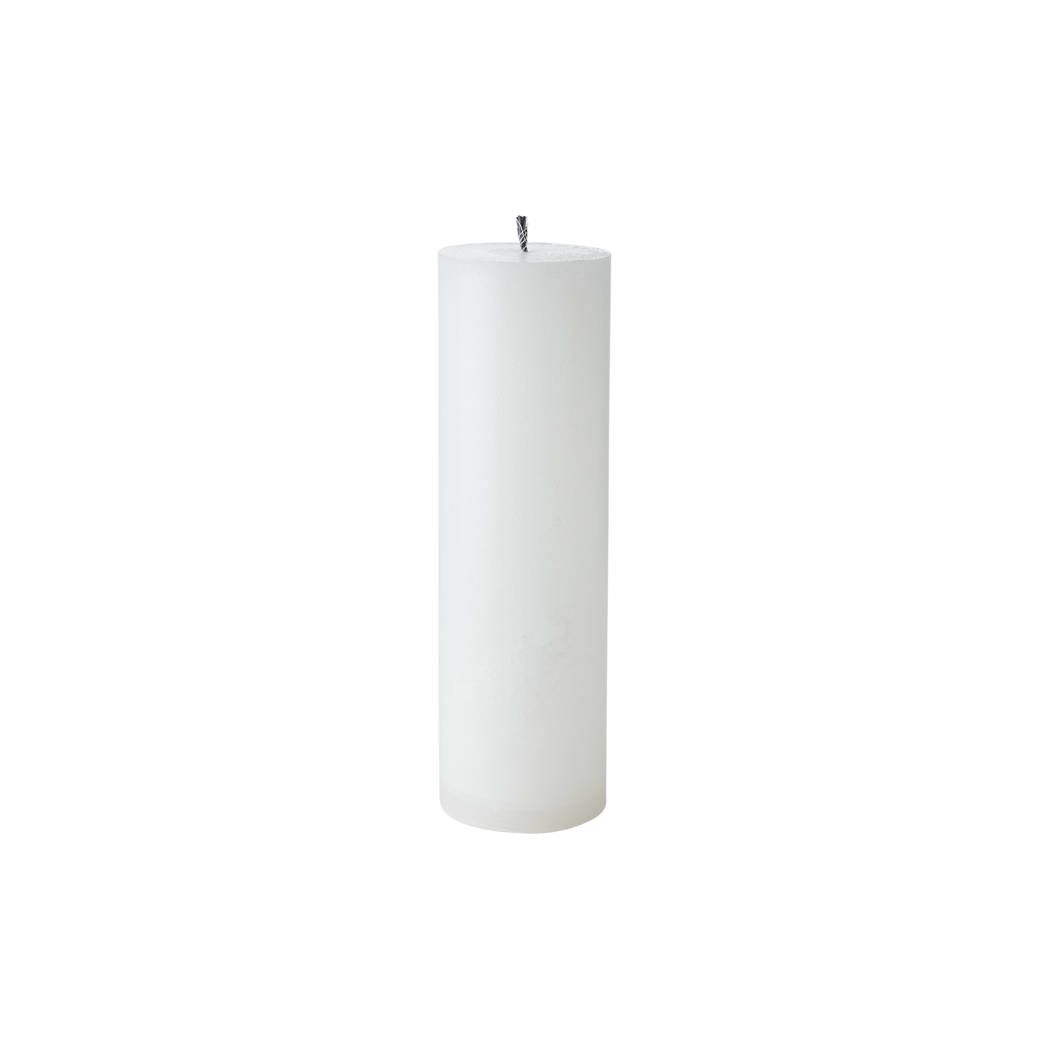 Blockljus UTE Vit höjd 80 cm