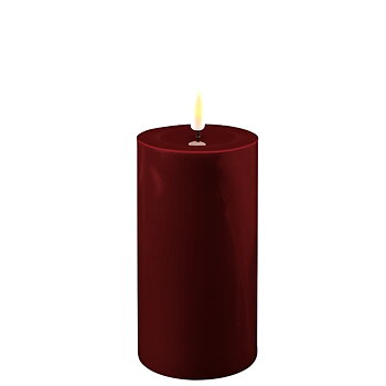 LED Block Light Burgundy 7,5x15 cm
