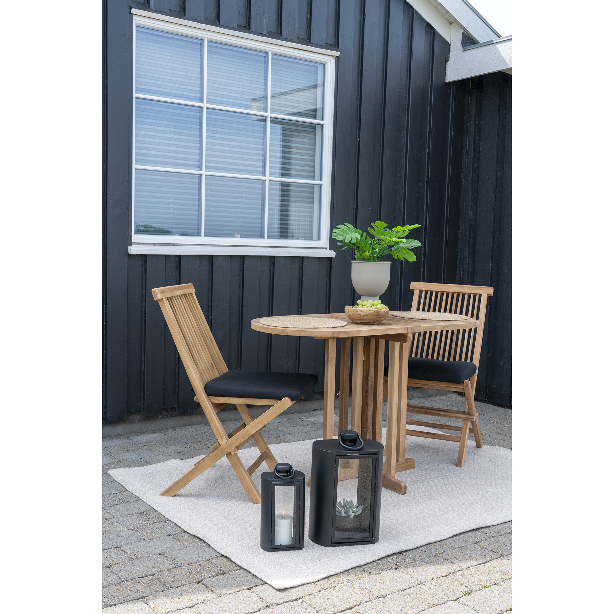 Candle lantern Tolosa Black Small - 4