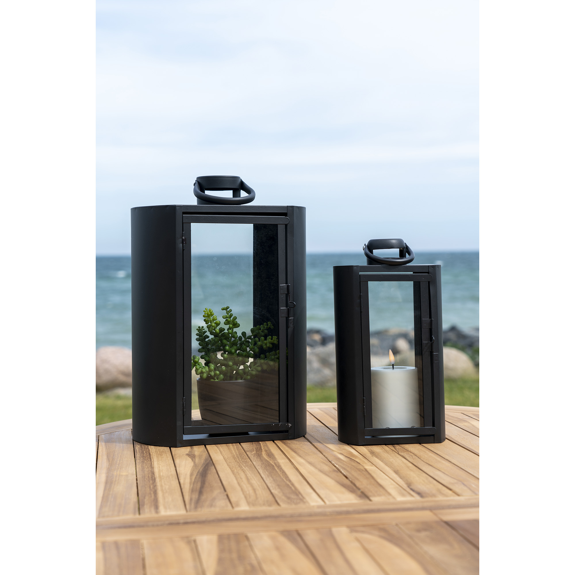 Candle lantern Tolosa Black Small - 3