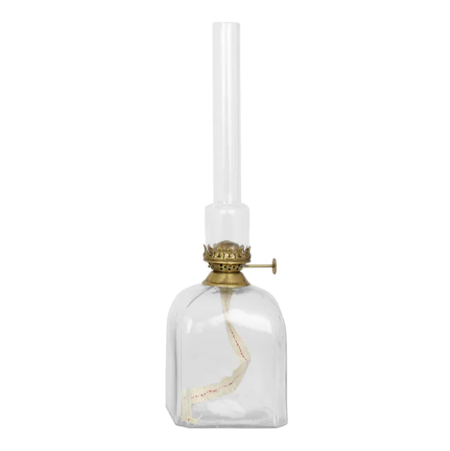 Kerosene lamp Elisabeth Kvadrat Antique Brass