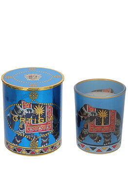 Ortigia Sandalo Candle Decorated Small 