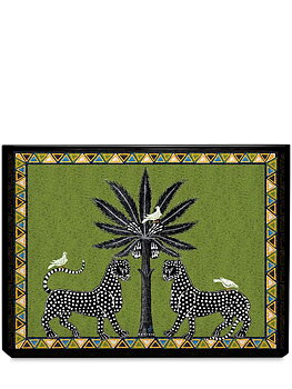 Ortigia Bricka Mosaico Green Large 