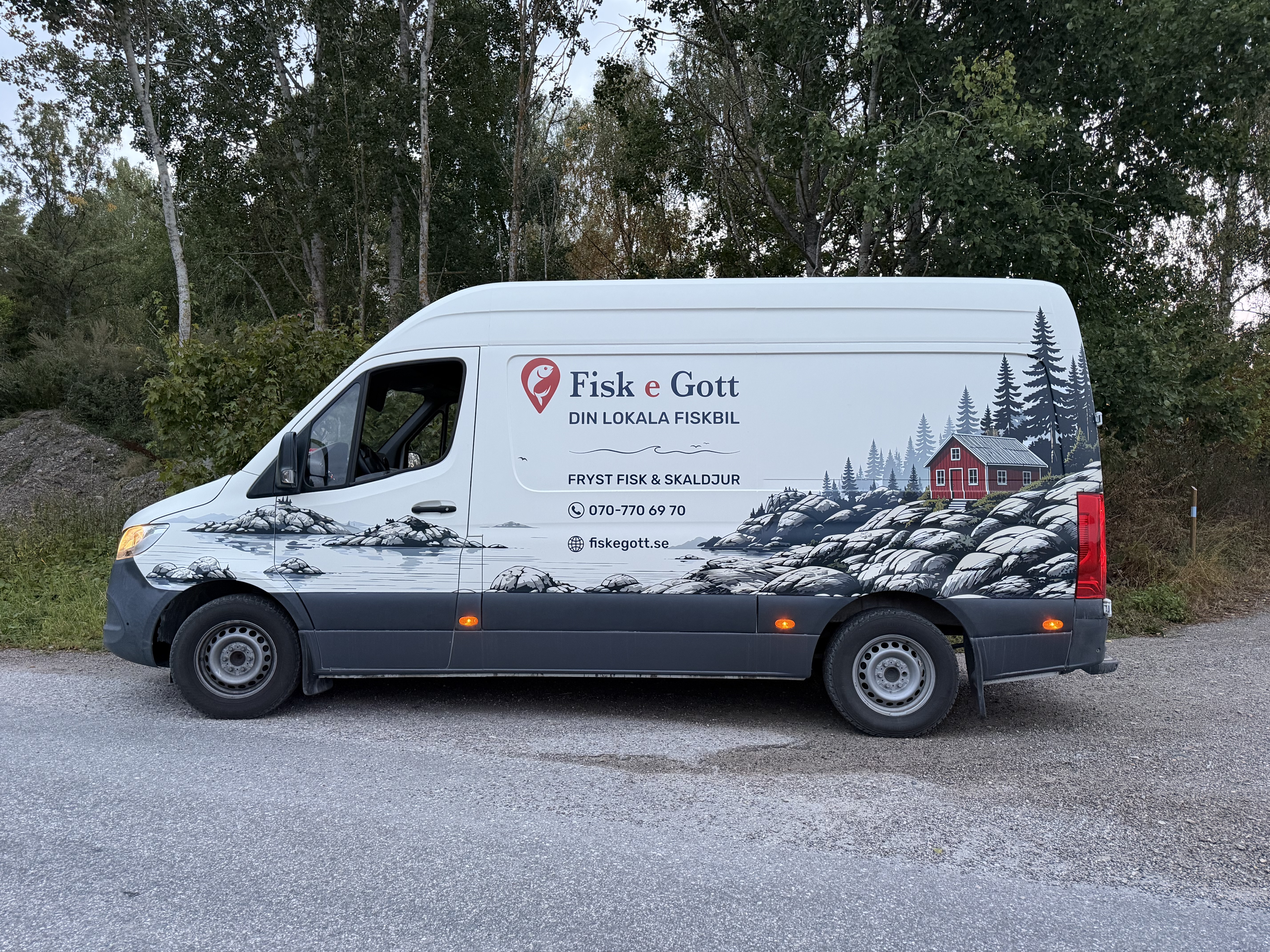 Fisk e Gotts lokala fiskbil