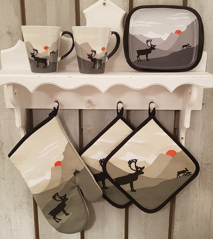 Grytlapp Nina design - 2