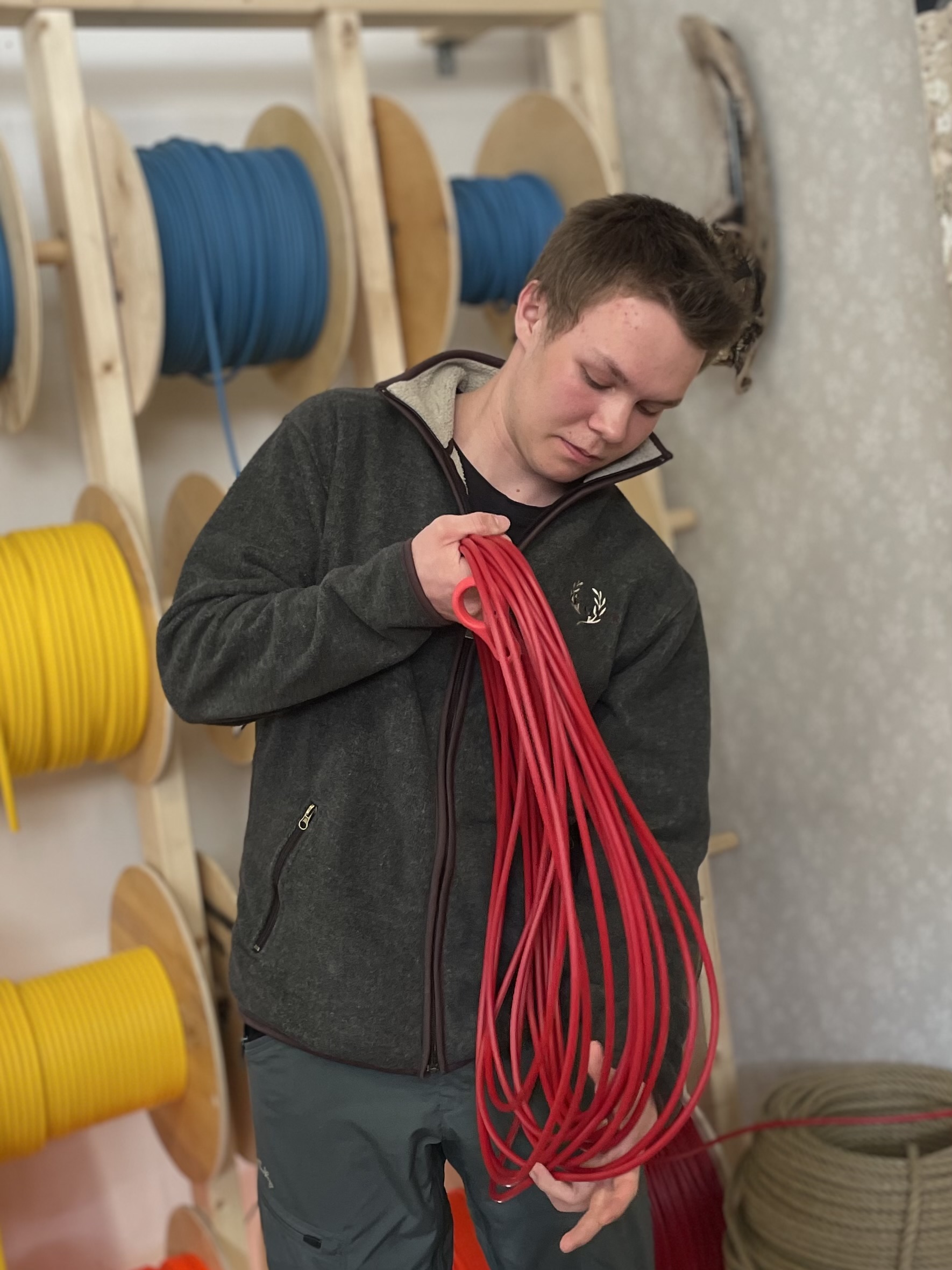 Räfflat Lasso, Sommar, 8 mm utan kärna - 3